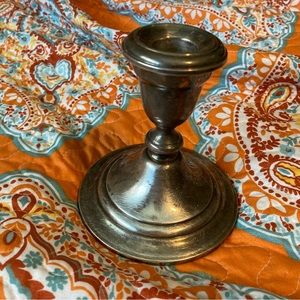 Vintage Gorham silver plate candle stick
